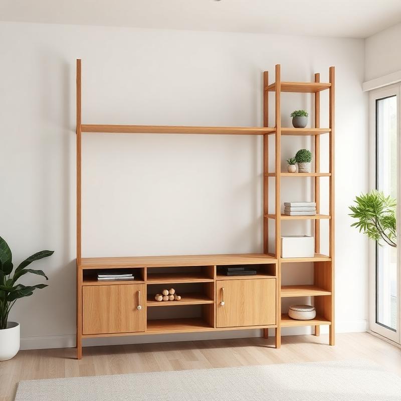 Shelving assembled